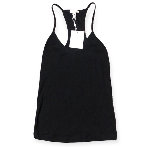 Joie Black Spaghetti Strap Tank Top Size XS NWT - Picture 1 of 4